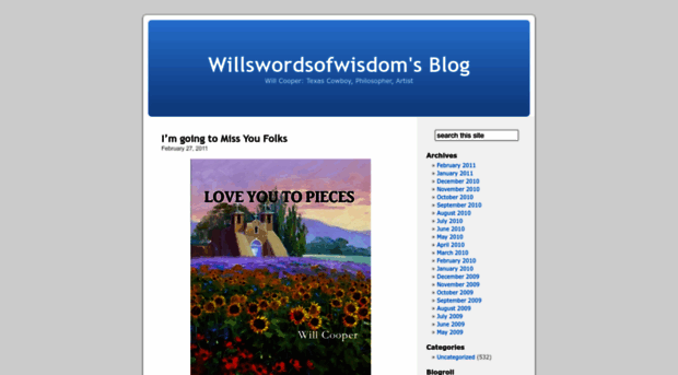 willswordsofwisdom.wordpress.com