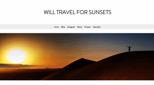 willtravelforsunsets.com