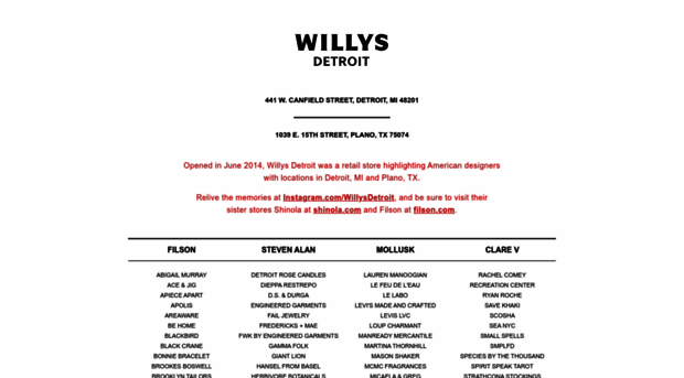 willysdetroit.com