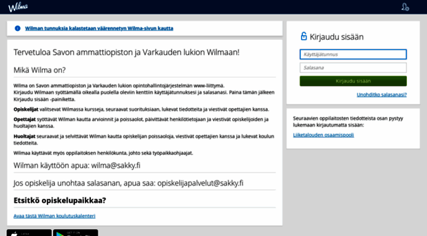 wilma.sakky.fi