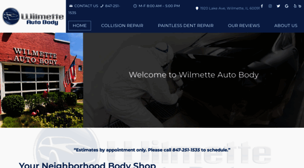 wilmetteautobody.com