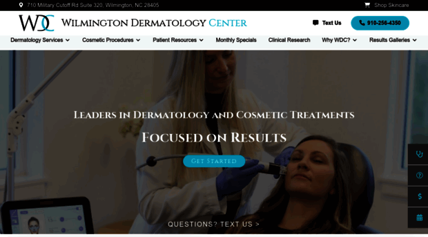 wilmingtondermatologycenter.com