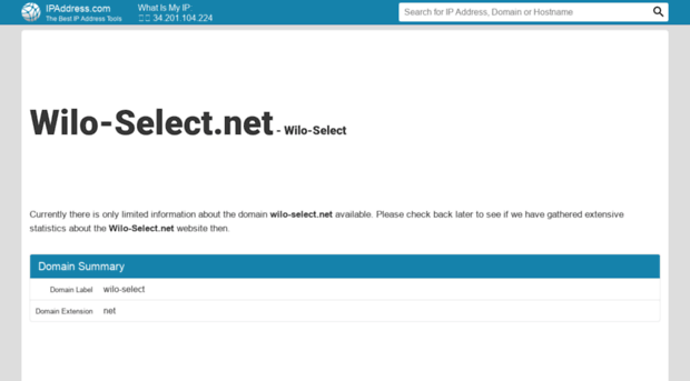 wilo-select.net.ipaddress.com