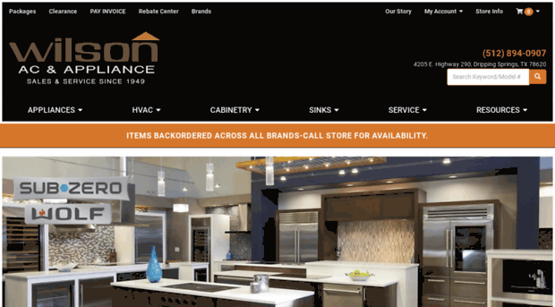 wilsonappliance.com