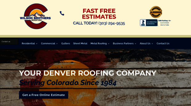 wilsonbrothersroofing.com