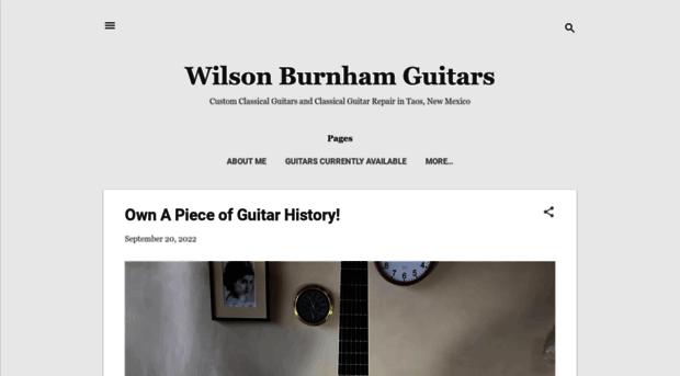 wilsonburnhamguitars.net