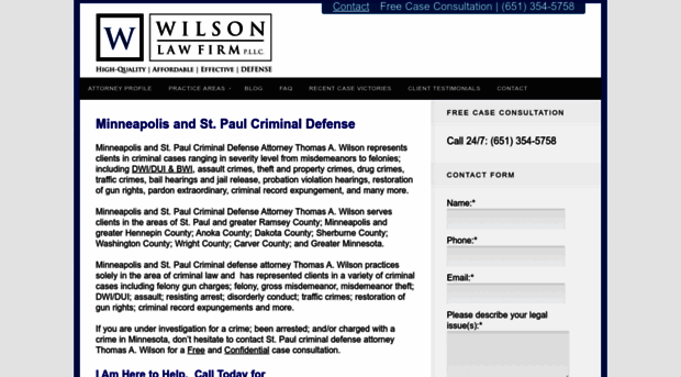 wilsoncriminaldefense.com