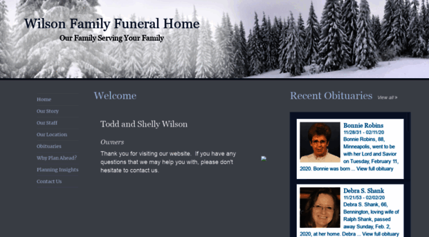 wilsonfamilyfuneralhome.com