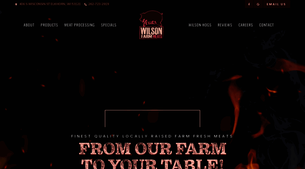 wilsonfarmmeats.com