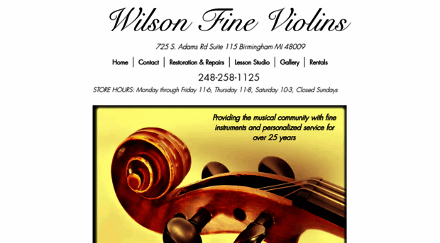 wilsonfineviolins.com