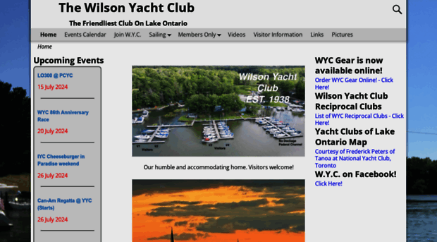 wilsonyachtclub.com