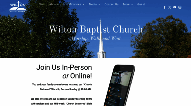 wiltonbaptistchurch.com