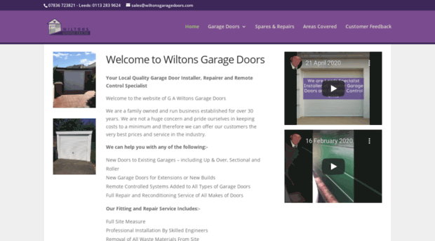 wiltonsgaragedoors.com