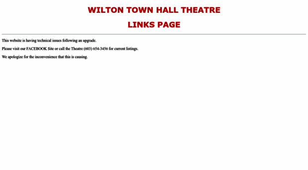 wiltontownhalltheatre.com