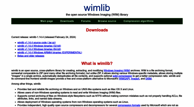 wimlib.net