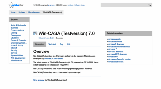 win-casa-testversion.updatestar.com