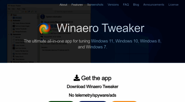 winaerotweaker.com