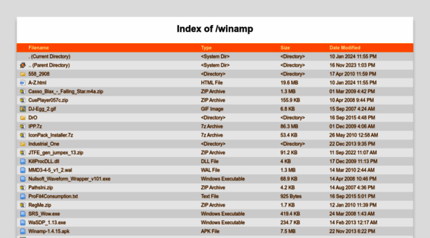 winamp.meggamusic.co.uk