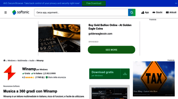 winamp.softonic.it