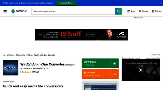 winavi-all-in-one-converter.en.softonic.com