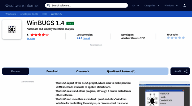 winbugs.software.informer.com