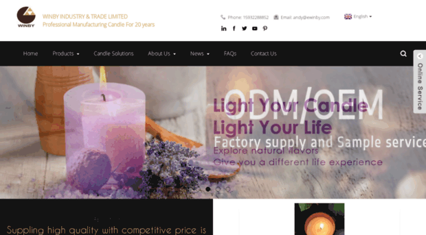 winbycandle.com