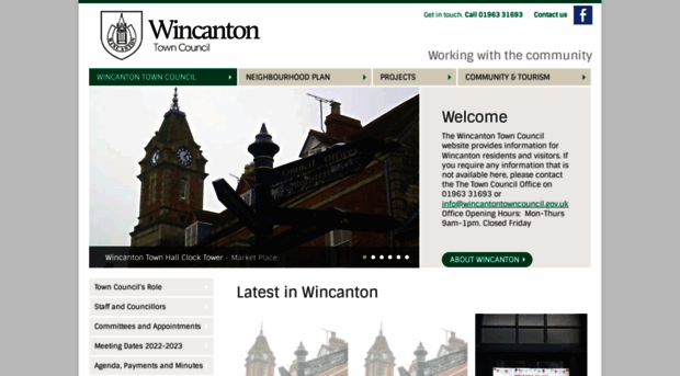 wincantontowncouncil.co.uk