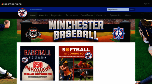 winchesterbaseball.com