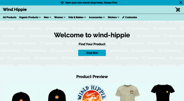 wind-hippie.myspreadshop.com