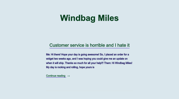 windbagmiles.com