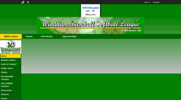 windhambaseball.org