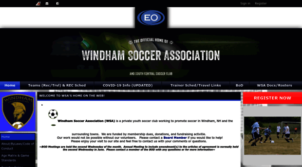 windhamsoccer.org