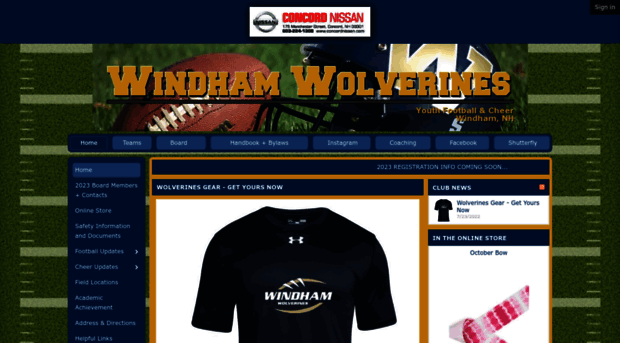 windhamwolverines.org