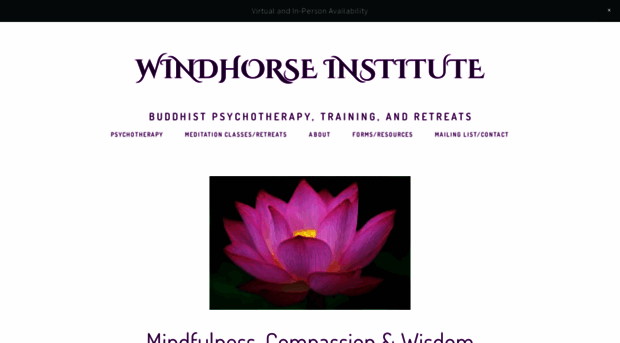 windhorseinstitute.com