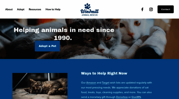 windmillanimalrescue.com