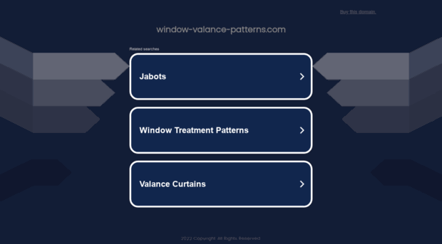 window-valance-patterns.com