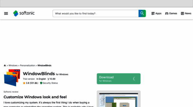 windowblinds.en.softonic.com