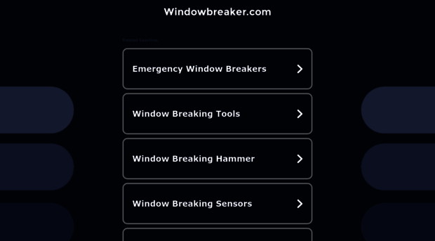 windowbreaker.com