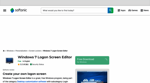 windows-7-logon-screen-editor.en.softonic.com