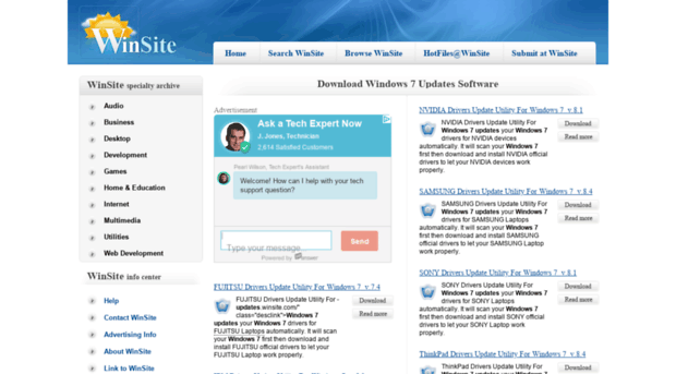 windows-7-updates.winsite.com