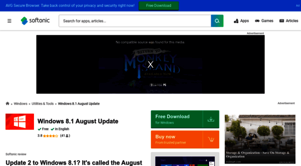 windows-8-1-august-update.en.softonic.com