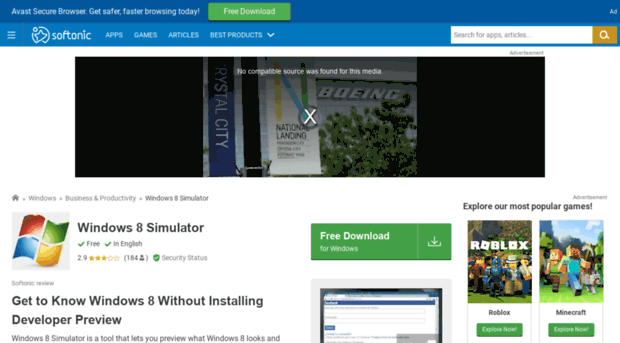windows-8-simulator.en.softonic.com