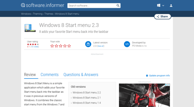 windows-8-start-menu.software.informer.com