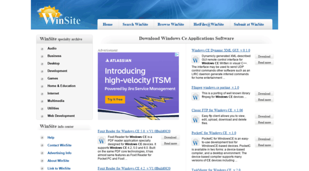 windows-ce-applications.winsite.com