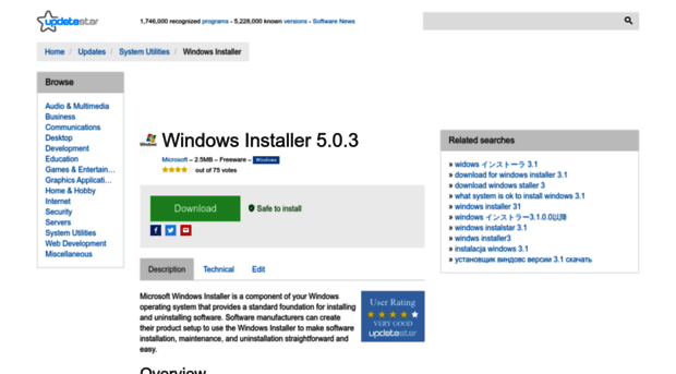 windows-installer.updatestar.com