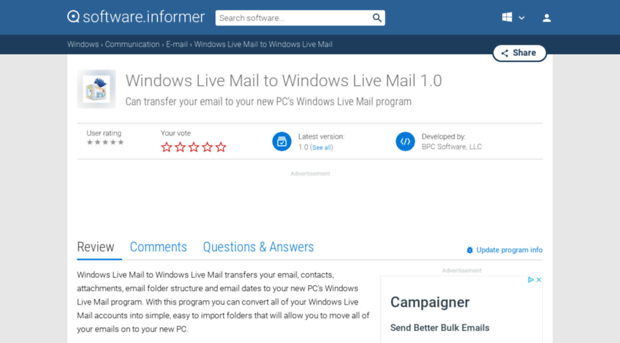 windows-live-mail-to-windows-live-mail.software.informer.com