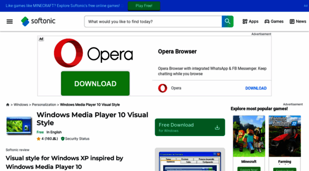 windows-media-player-10-visual-style.en.softonic.com