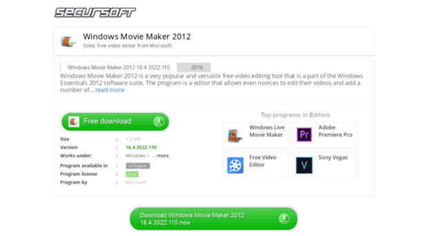 windows-movie-maker-2012.secursoft.net