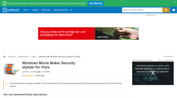 windows-movie-maker-vista.en.softonic.com
