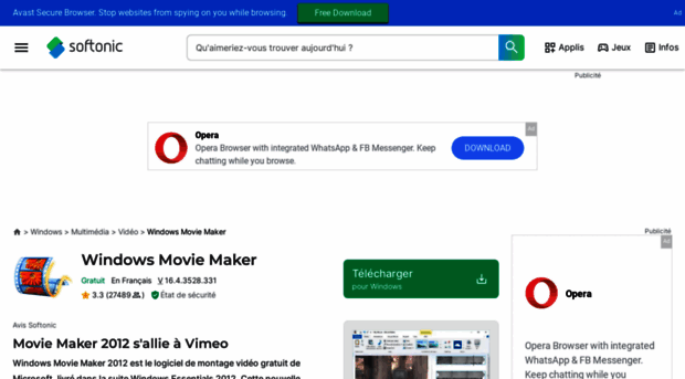 windows-movie-maker.softonic.fr